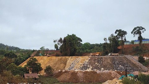 Thi công Hồ thải quặng đuôi năm 2025