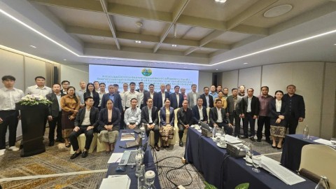 Làm việc với đại diện Chính phủ Lào về Dự án năm 2026